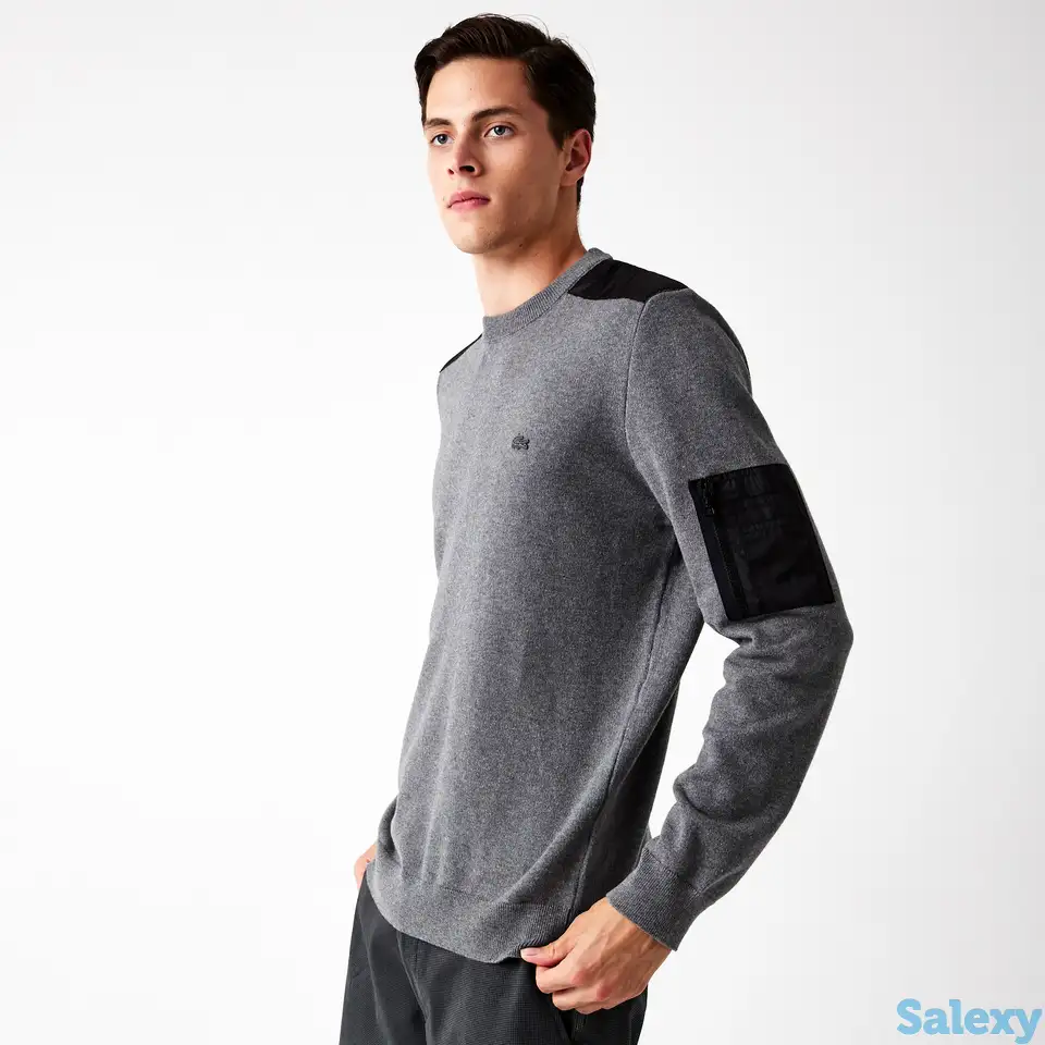 Мужской хлопковый свитер lacoste, фотография 1