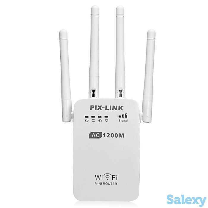 Продам усилитель Wi-Fi сигнала, репитер, роутер, точка доступа, Pix Link Wireless-AC | 1200M Dual Band LV-AC05, фотография 1