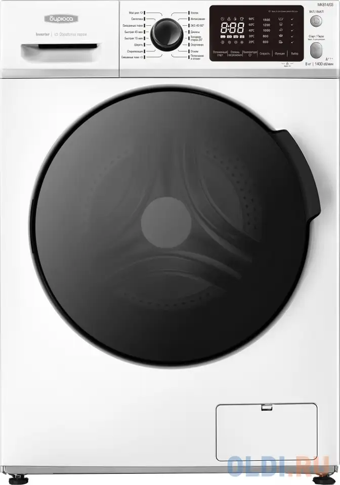 Стиральная машина бирюса wm-mk814/03 белый, фотография 1