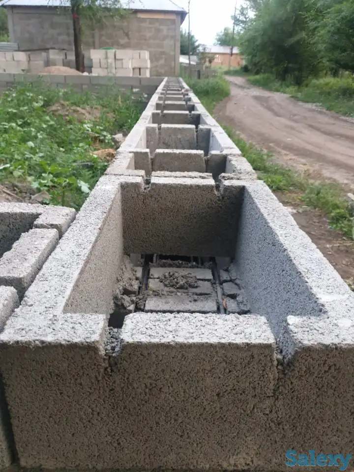 Сплитерные блоки,прямоугольные брусчатки вибропрессованные, газоблоки, фотография 1