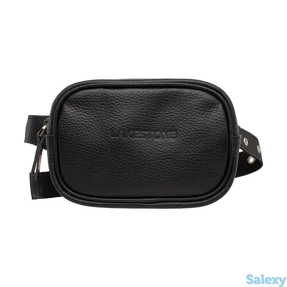 Женская сумка на пояс alma black, фотография 1