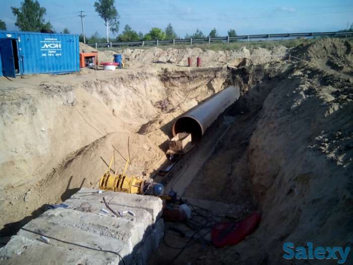 Микротоннелирование, проколы, продавливание труб,ГНБ, фотография 11