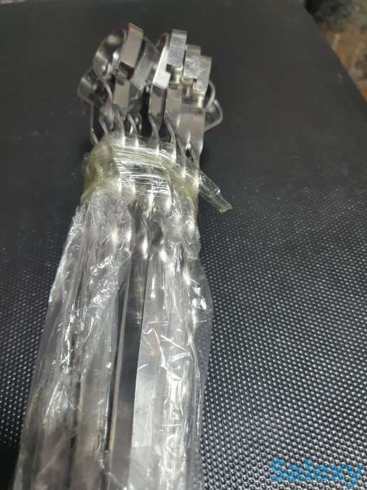 Шампуры палочки шашлычные большие, нержавейка Супер Качество, фотография 3