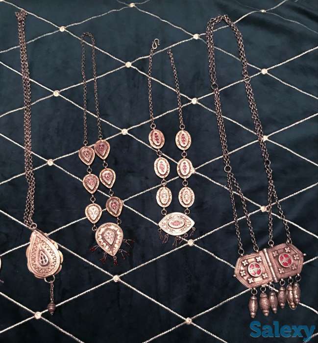 Казахские антикварные украшения 19-го века, фотография 3