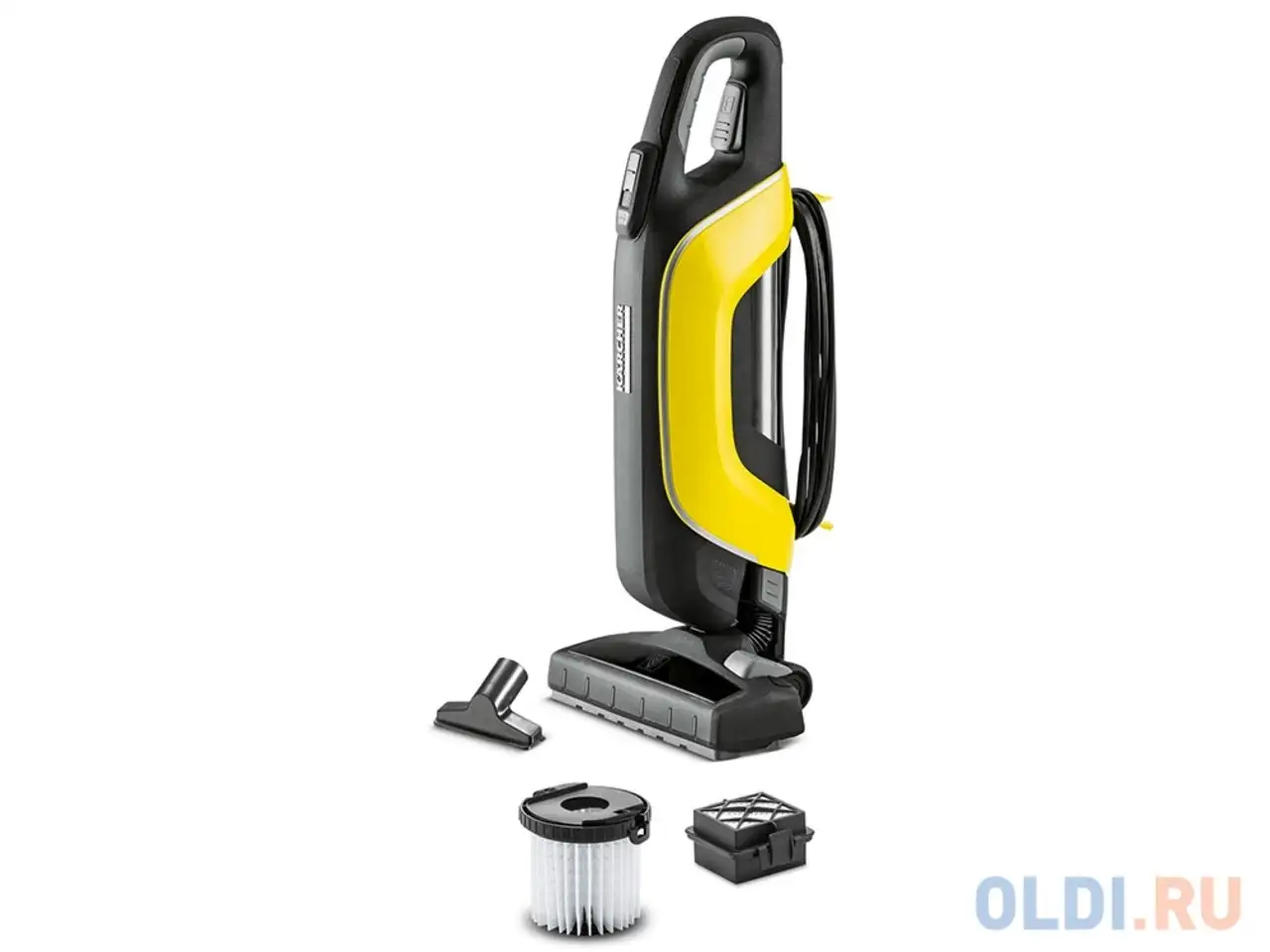Пылесос karcher vc 5 eu-l, вертикальный, 500 вт., с мешком, регулировка, фотография 1