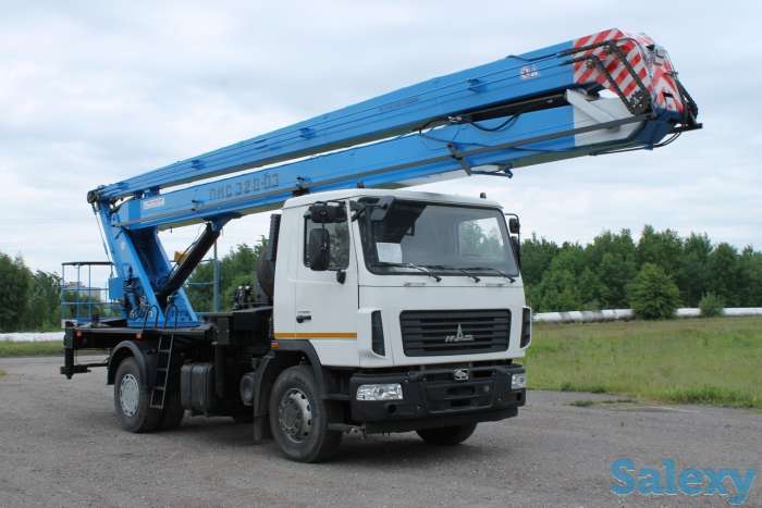 Автогидроподъёмник на базе шасси МАЗ, фотография 1