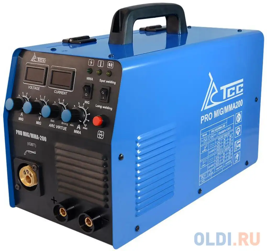 Аппарат сварочный tcc pro mig/mma-200, фотография 1