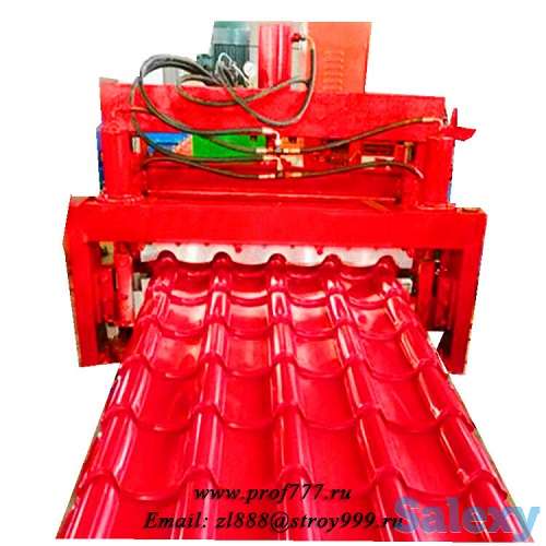 Полнокомплектная линия для производства металлочерепицы 