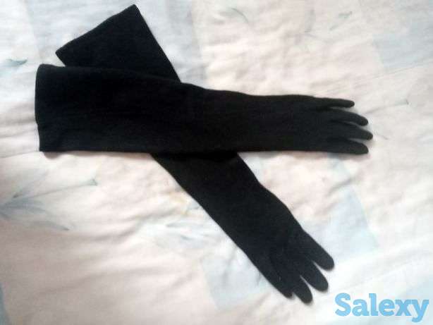 Женские перчатки удлинённые., фотография 1