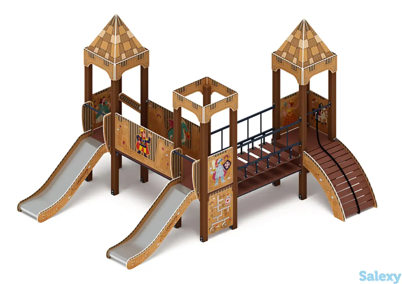 Королевство (картонное) - дик 1.15.03-22 - игровой комплекс h=900, фотография 1