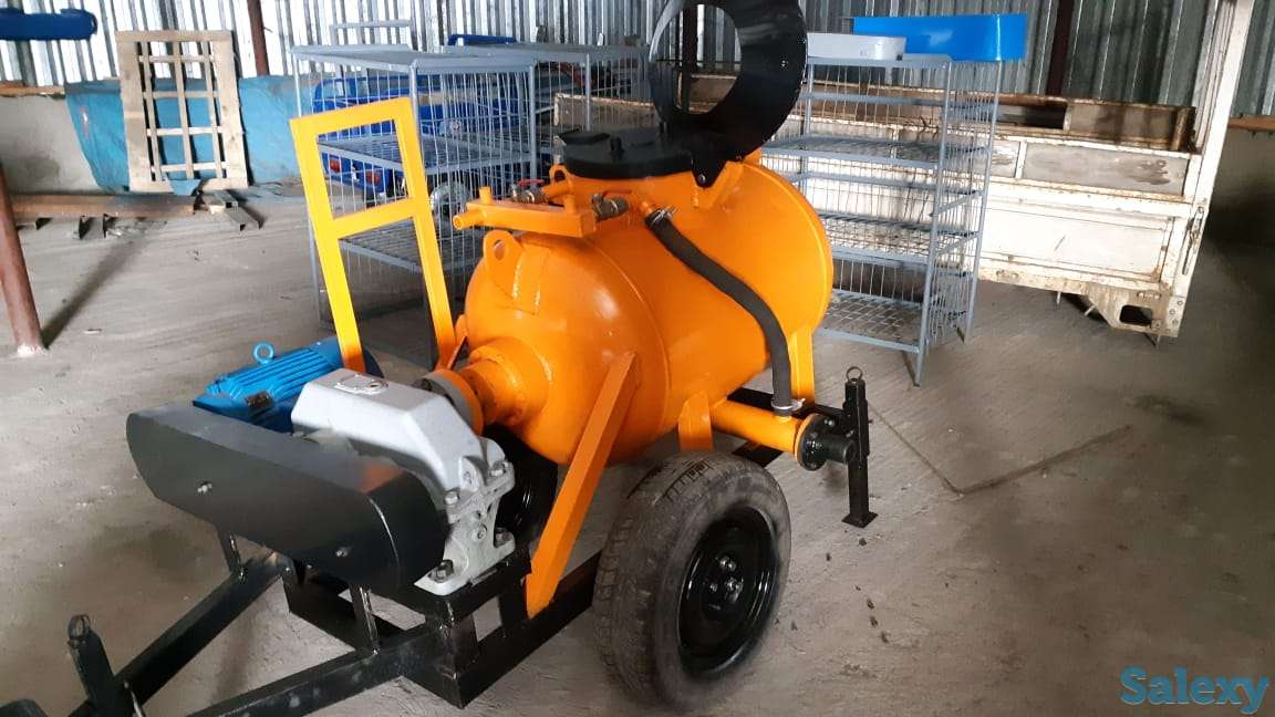 Агрегат для стяжки полов, пневмонагнетатель, фотография 2