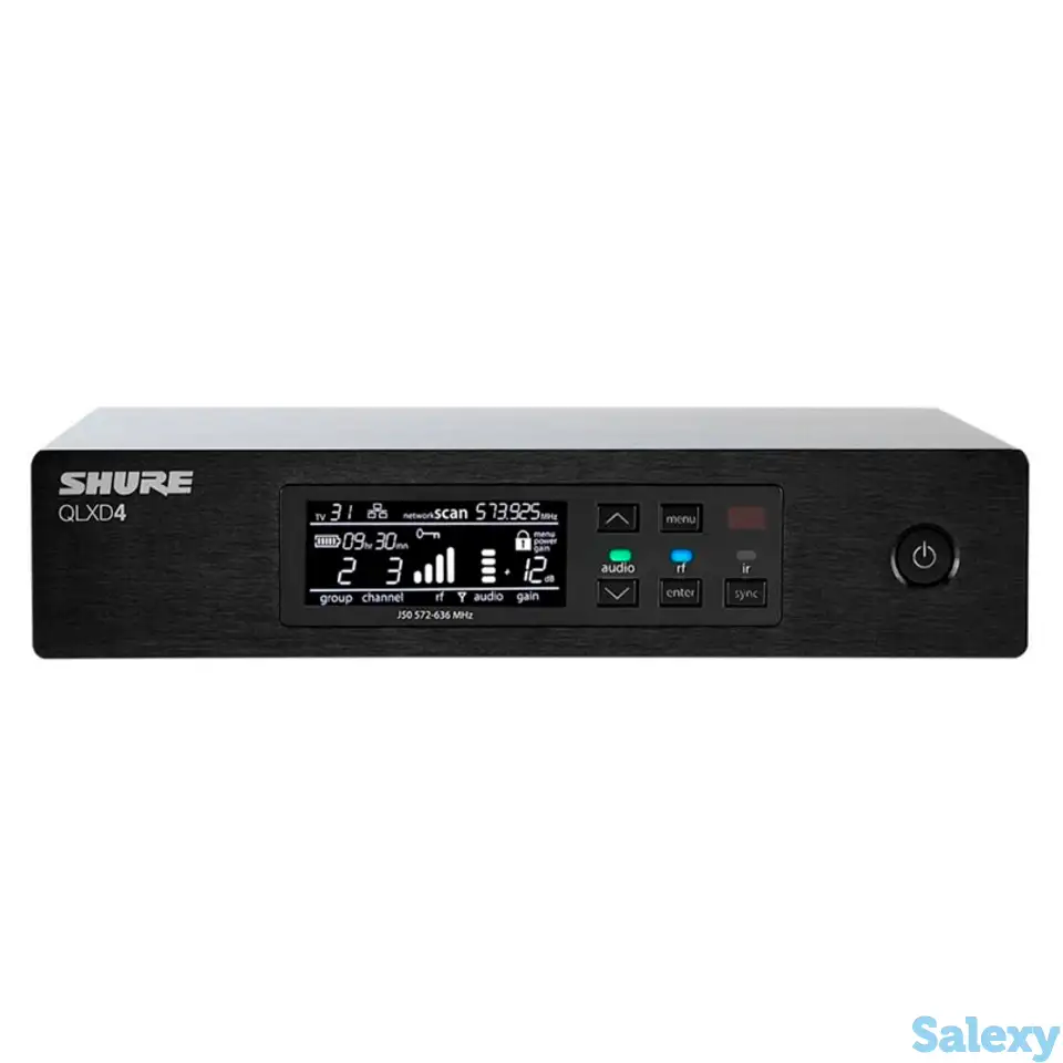 Приемник для радиосистемы shure qlxd4e-h51, фотография 1
