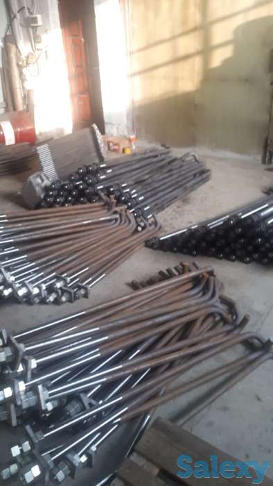 Болты анкерные фундаментные тип 1.1 ГОСТ в Атырау доставка по всему РК, фотография 2