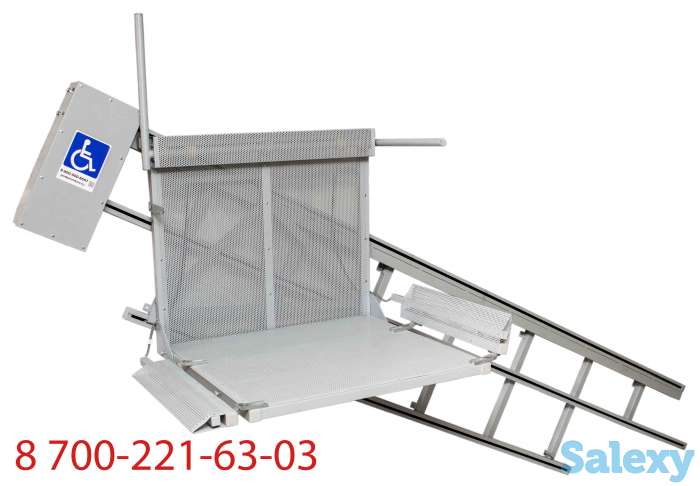 Подъемник для инвалидов Вертикальная подъемная платформа подъем до 2-х метров. ПТУ-001 , предназначенный для обеспечения, фотография 4
