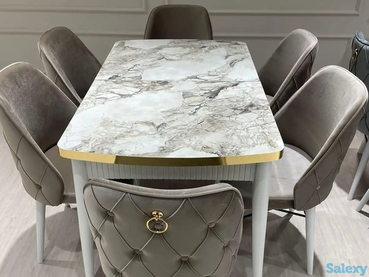 Турецкие комплекты стол и 6 стульев., фотография 3