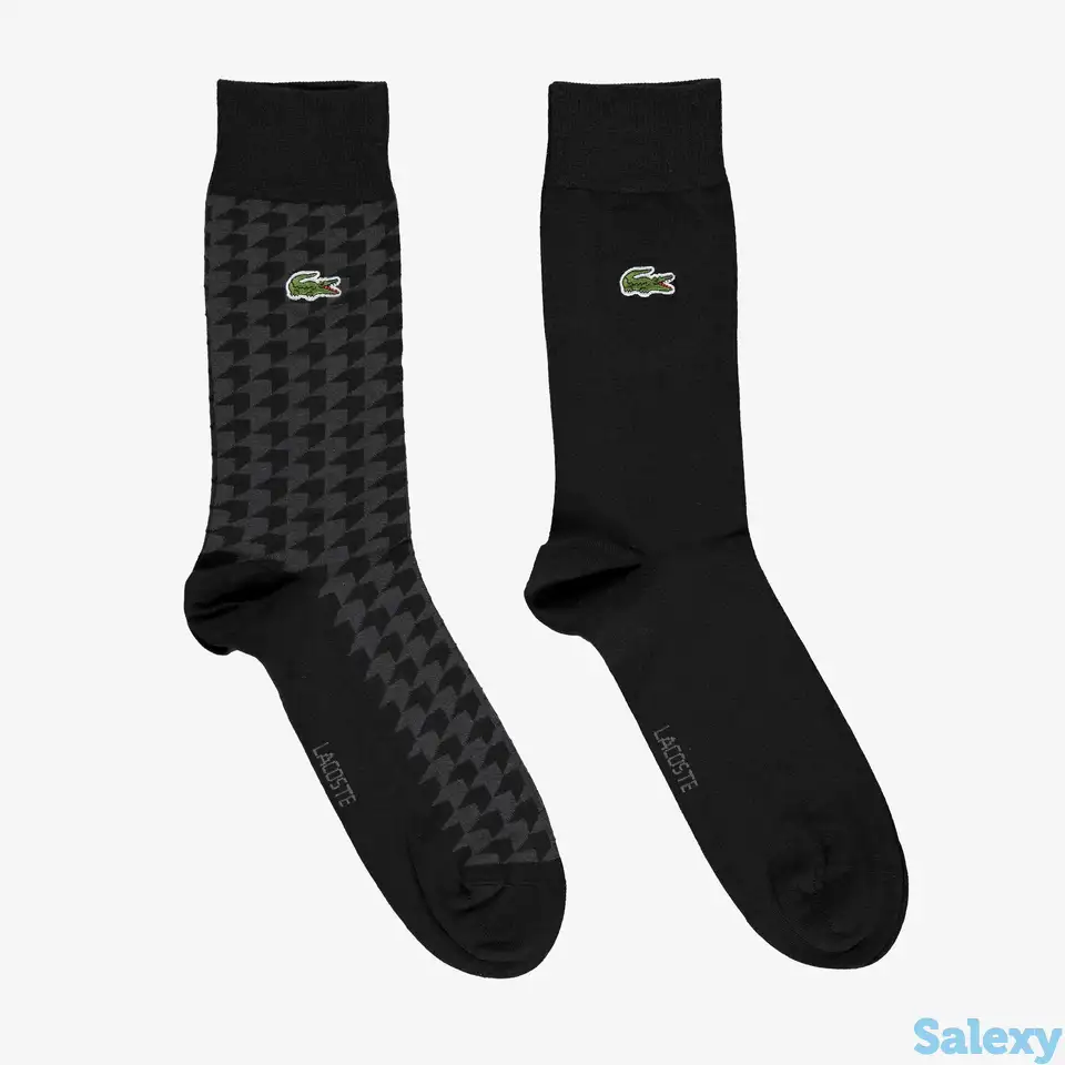 Женские короткие носки lacoste 3 пары, фотография 1