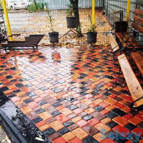 Художественная тротуарная плитка, 3D и облицовочная плитка. Новинки!, фотография 1