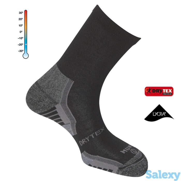 Носки mund city casual winter черные, фотография 1