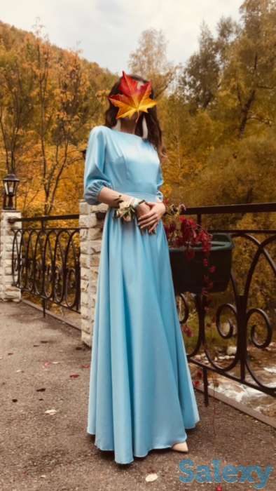 Продам атласное платье, фотография 3