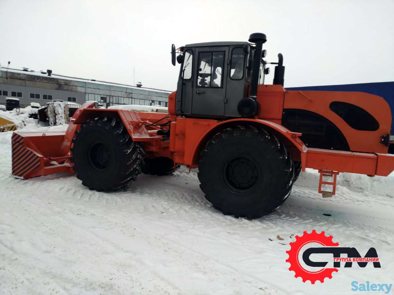 Трактор Кировец К-700 снегоочиститель шнекоротор, фотография 2