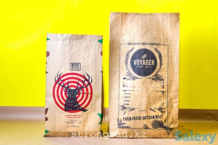 Брендированные бумажные мешки для всех сыпучих продуктов, фотография 1