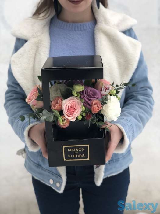 Свежие Цветы в коробке! Доставка. Низкие цены. Звоните!, фотография 1