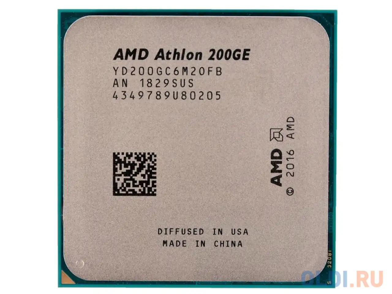 Процессор amd athlon 200ge oem, фотография 1