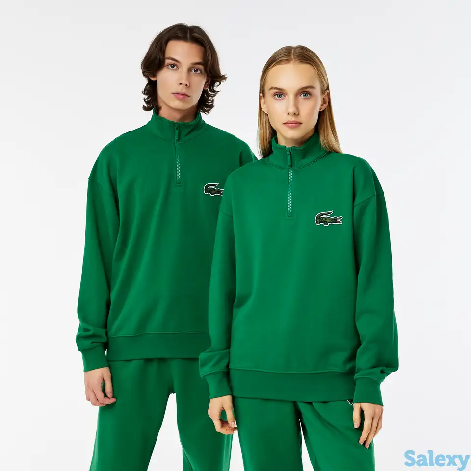 Толстовка lacoste unisex oversize fit, фотография 1