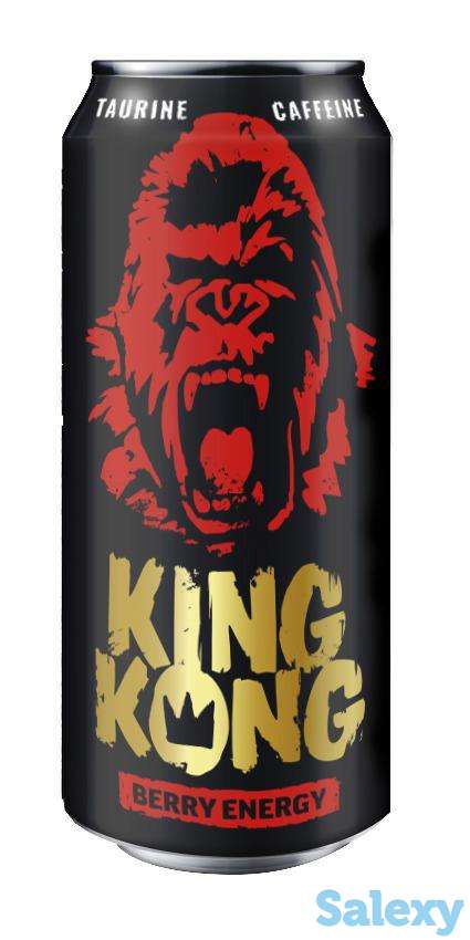 Мохито освежающий со вкусом Лимона, Лайма и Клубники, Кинг Конг, фотография 8