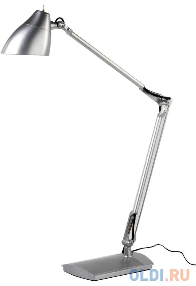 Светильник настольный sonnen ph-104, на подставке, светодиодный, 8 вт, серебристый, 236691, фотография 1