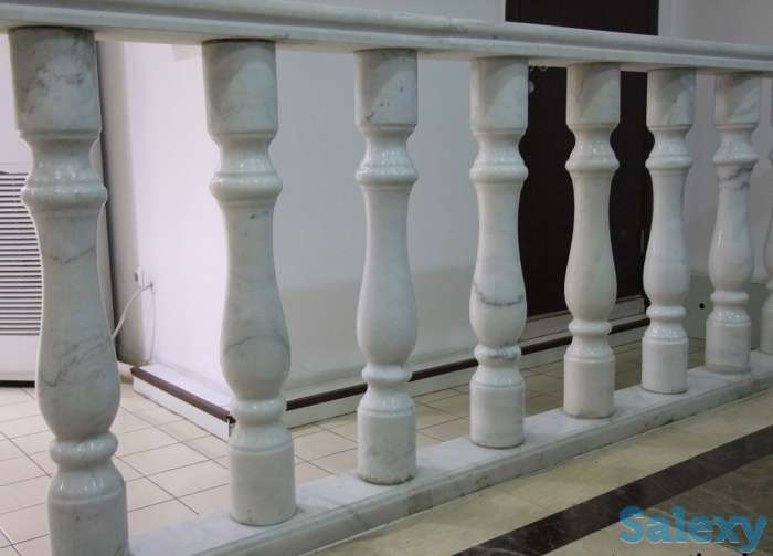 Балясины из гранита, мрамора и травертина в Алматы, фотография 4