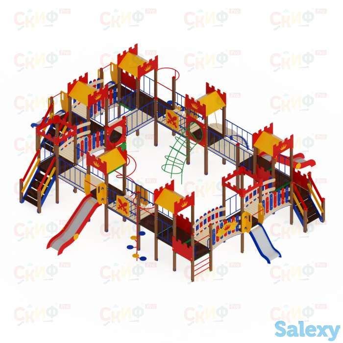 Детский игровой комплекс «Замок» ДИК 1811, фотография 1