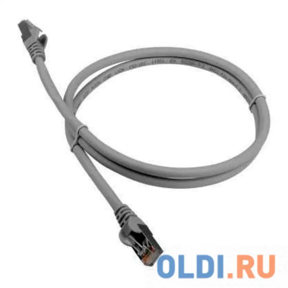 Патч-корд lanmaster lan-pc45/s6a-1.0-wh ftp вилка rj-45-вилка rj-45 кат.6а 1м белый lszh, фотография 1