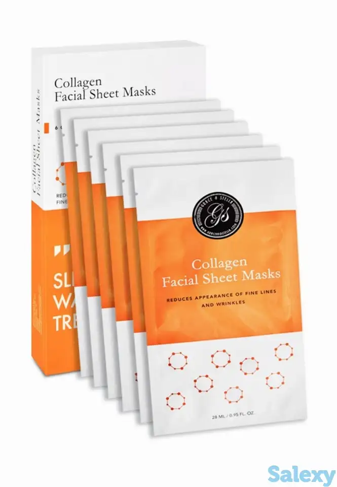 Набор масок для лица grace and stella, фотография 1