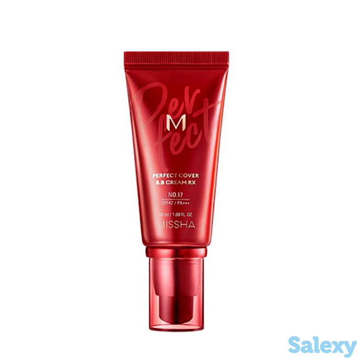 Вв крем missha m perfect cover bb cream rx (50 мл), цвет #22 calm beige | спокойный бежевый, фотография 1