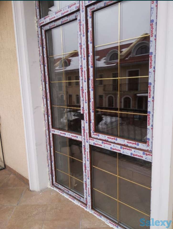 Пластиковые окна двери витражи офисные перегородки алюминиевые перегородки алюминиевые двери, фотография 2