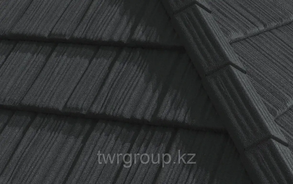 Композитная черепица VEKTILE профиль Shake цвет Chestnut Код: 0001, фотография 5