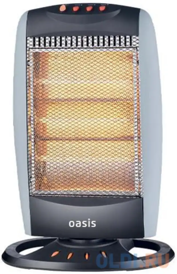 Инфракрасный обогреватель oasis is-12p (x) 1200 вт серый, фотография 1