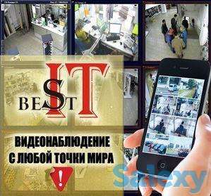 Монтаж систем видеонаблюдения, фотография 1