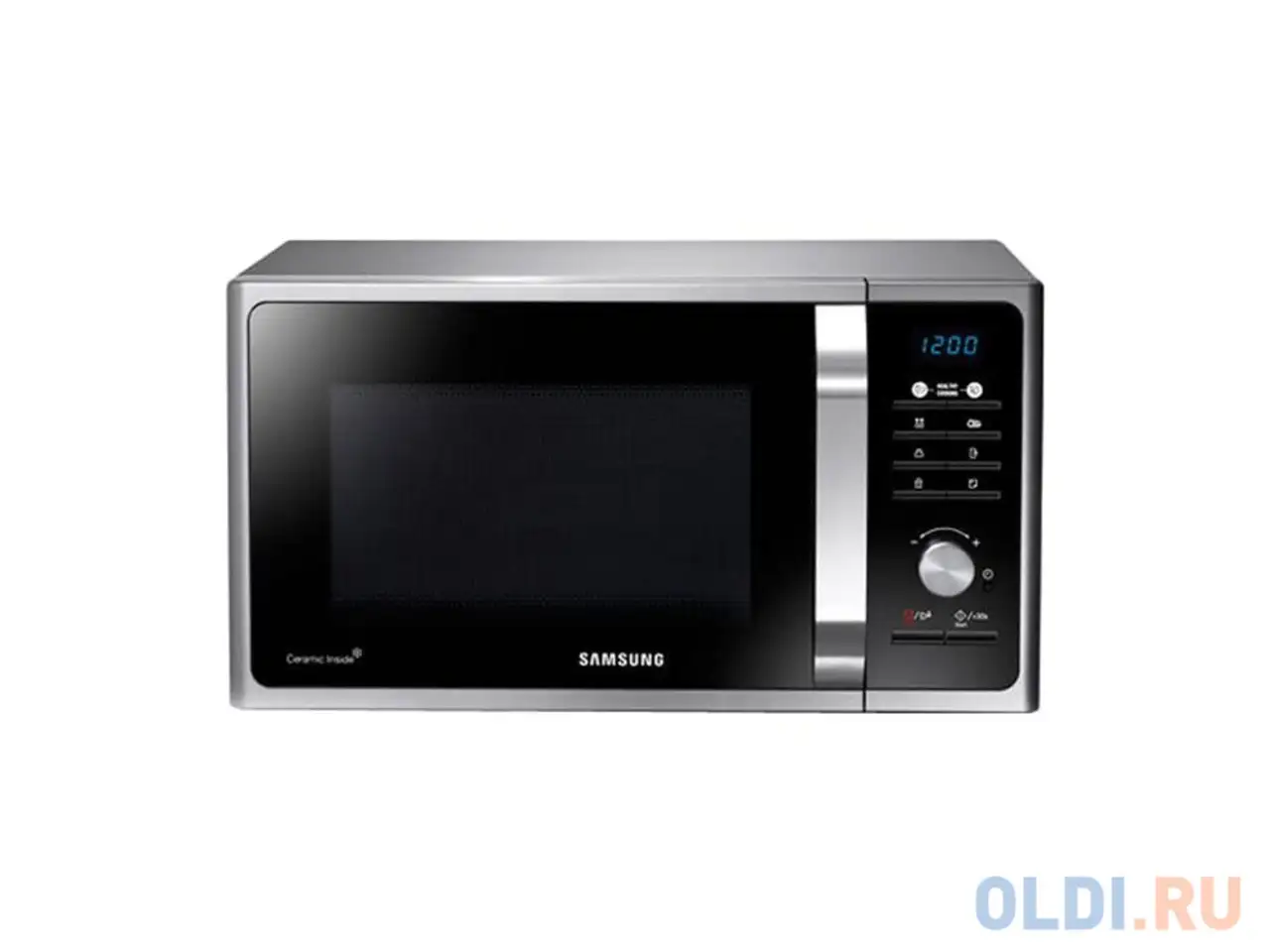 Микроволновая печь samsung ms23f302tak, соло, 800 вт, 23л, эл. управление, защита, фотография 1