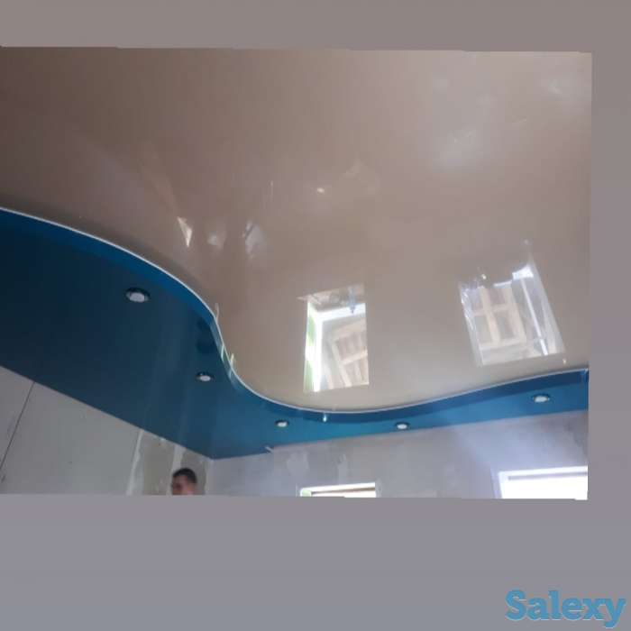 Натяжные потолки, профессиональный и быстрый монтаж, фотография 1