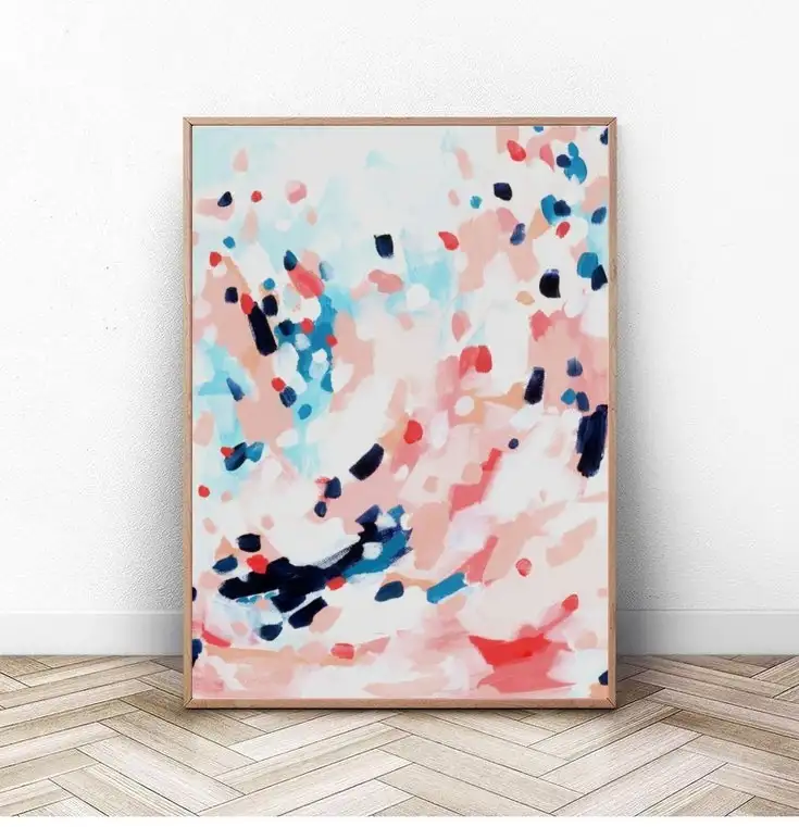 Интерьерная картина ручной работы. Декор на стену. Абстракция, фотография 1