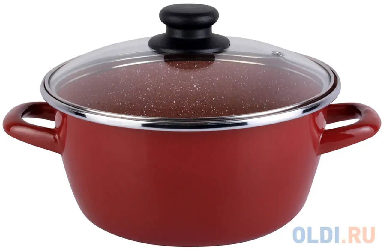 Кастрюля vitrinor toscana 20 20 см 2.5 л сталь, фотография 1