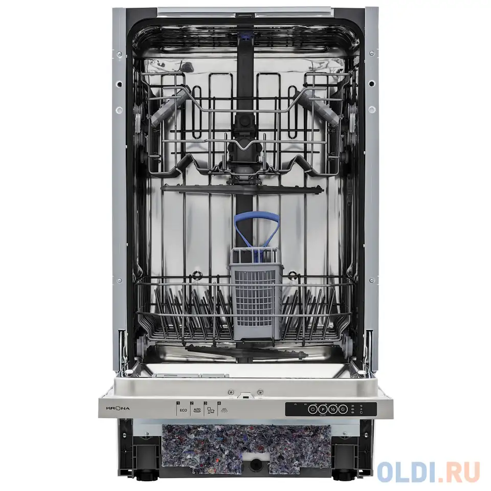 Посудомоечная машина krona regen 45 bi серебристый, фотография 1