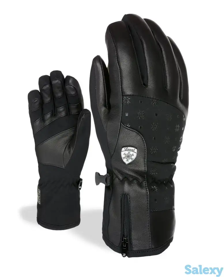 Перчатки level 20-21 iris w pk black, фотография 1