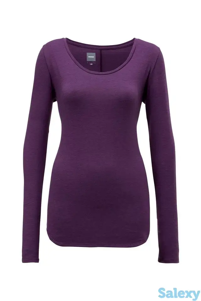 Термокофта goldwin wmn u nech long sleeves prunes, фотография 16