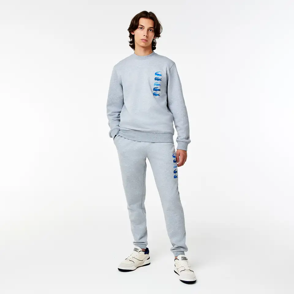 Мужские спортивные брюки lacoste с флисом, фотография 1