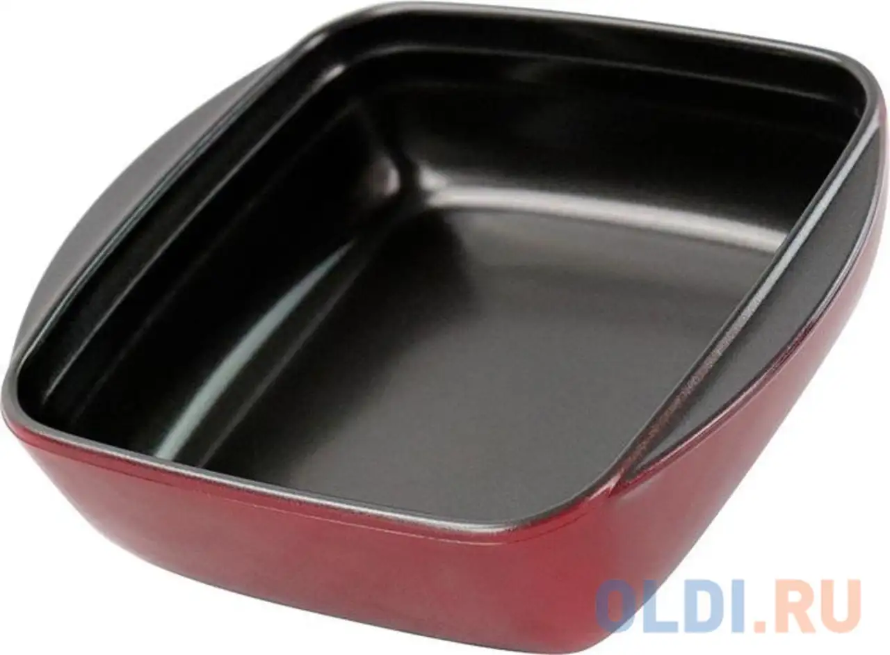 Форма для выпечки vitrinor квадратная красная 20*17*6, фотография 1