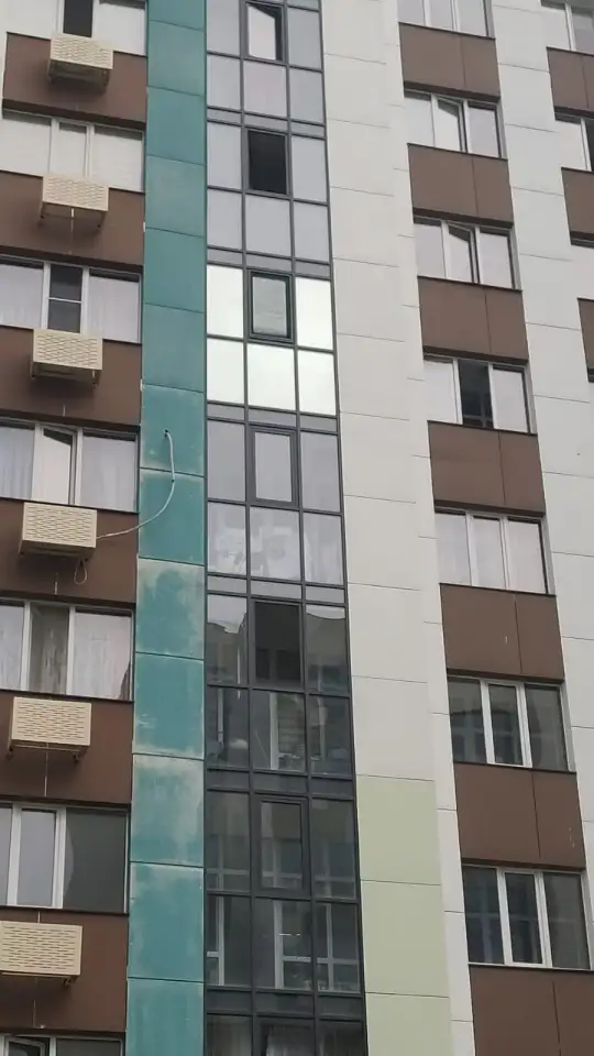 Тонировка Окон и Перегородок балконов витражей, фотография 1
