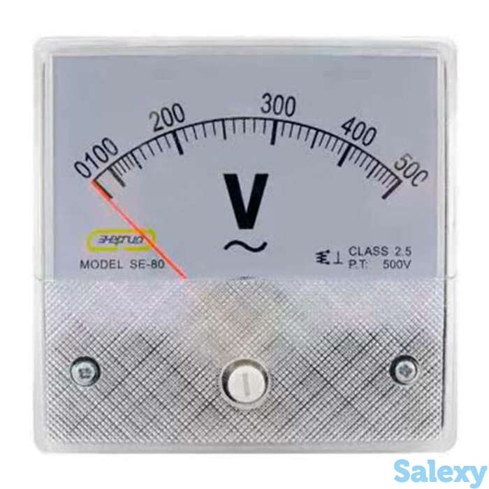 Bольтметр SE-80 0-500V Энергия, фотография 1